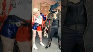 Харли и охотник #cosplay #косплей #харликвинн #tiktok #shorts 2023
