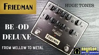 Friedman BE-OD Deluxe - From Mellow to Metal