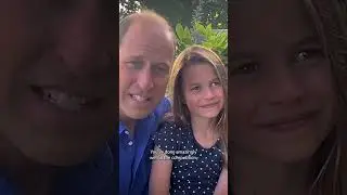 Princess Charlotte's Cute Message to the England football team #katemiddleton #princesscharlotte