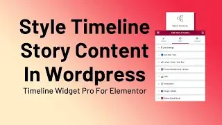 Elementor Timeline Addon WordPress Plugin Tutorial