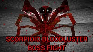 Minecraft Arthropod Phobia Expansions: Scorpioid Bloodluster Boss Fight ( 1.20.1 Mod )