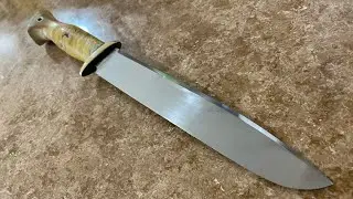 Делаю нож из ШХ-15 GerzGovz  Handcrafted