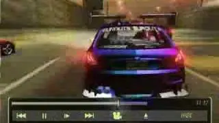 Big stunt in Peugeot 206 Need for speed
