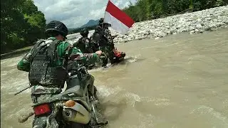 PATROLI PATOK POS TURISCAIN KIPAM 2 SATGAS PAMTAS RI-RDTL SEKTOR TIMUR YONIF RK 744/SYB
