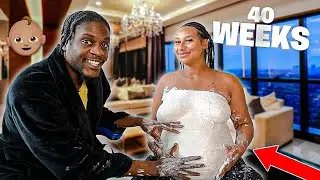 PREGNANCY BELLY CAST! *40 WEEKS PREGNANT!*