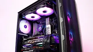 Обзор СЖО MSI MAG 240R/ Сборка ПК в Корпусе MPG GUNGNIR 110R