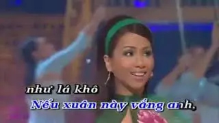 Karaoke Nếu xuân này vắng em (Minh Tuyết) - Tone nam