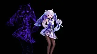 Pháo - Hai Phút Hơn (KAIZ Remix)| MMD Genshin Impact 3 Motion Ver.
