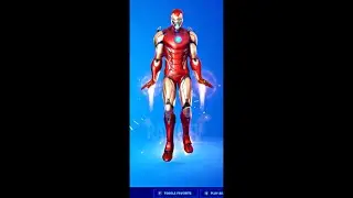 Suit up scene Iron Man in Fortnite. (Tony Stark) Fortnite #shorts