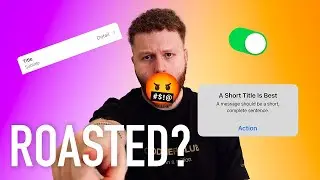 ROASTING Apple's Design System (on Figma)