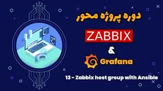 13- Create Zabbix host group with Ansible