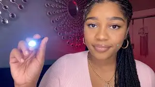 ASMR- Fast & Aggressive Light Triggers 🤬🔦 (AIR TRACING, INAUDIBLE WHISPERING, VISUAL TRIGGERS) 💓
