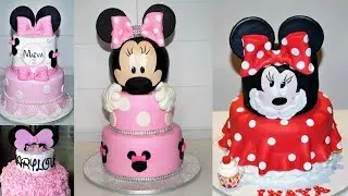 Cake decorating tutorial | DISNEY MINNIE MOUSE Cake compilation | Sugarella Sweets