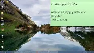 Increase the copying speed of a computer to more than 200 Mb per sec   (Win 7/8/8.1)