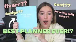 😍 HOW I MADE THE BEST PRACTICE PLANNER EVER!??