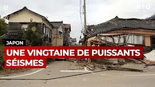 Japon : une vingtaine de puissants séismes - RTBF Info