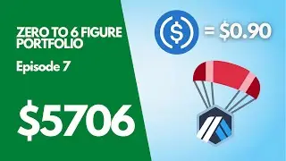 USDC Depeg & Arbitrum Airdrop! | Zero To 6 Figure Crypto Portfolio Ep. 7