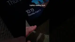 Laptop Cooling Hack #laptop #hack #shorts #fyp #shortsvideo