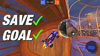 MOST EPIC SAVES THAT ALSO SCORE..??! ROCKET LEAGUE SAVES