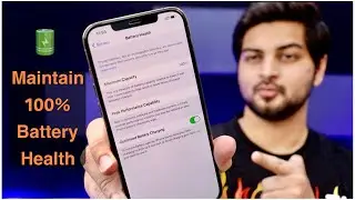 How to maintain 100% Battery Health | iPhone Battery Draining | fast charging battery | Mohit Balani