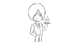 How to act when you see an attractive person (Sanji Vinsmoke)