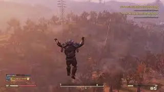Fallout 76 - Jetpack fast travel