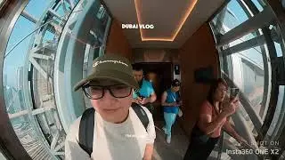 Dubai Glass Skywalk in a flash | Dubai 2023 Travel | Simsim Tv