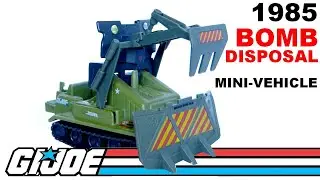 1985 Bomb Disposal Vehicle G.I. Joe review