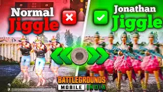JONATHAN JIGGLE SECRET REVEALED | MASTER YOUR JIGGLE MOVEMENT IN BGMI | FULL JIGGLE GUIDE BGMI
