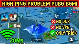 How to Fix High ping problem Pubg/ bgmi  ping  problem After 3.3 update  ping issue fix Bgmi