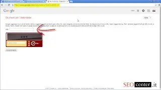 Come suggerire URL a Google