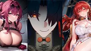 Trailblazer and Blade discussing  boobs | Kaeya travels to Sumeru [Genshin and Star rail animations]
