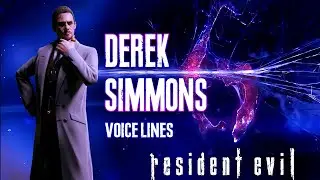 Resident Evil 6: Derek C. Simmons Voice Lines + Monster Forms