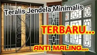 NEW Teralis Jendela Minimalis Anti MALING