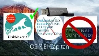 Diskmaker 5.0 Bootable El Capitan OS X 10 11 installer recovery drive