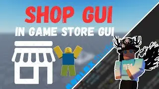 How to make a Shop Gui | Roblox Studio Tutorial