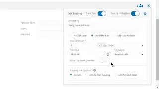 Task Tracking