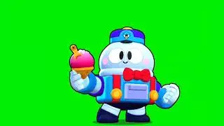 Lou Green Screen for Brawl Stars