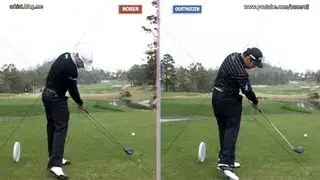 [Slow HD] Louis OOSTHUIZEN vs Alexander NOREN Driver Golf Swing_2013 European Tour
