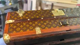 Реставрация сундука Louis Vuitton