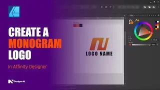 Create a Monogram Logo in Affinity Designer | Step-by-Step Logo Design Tutorial