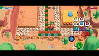 возможно ли использовать спрей во время полёта в Brawl Stars.