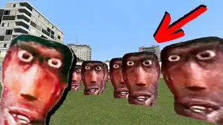 Trying to escape of Hi My Name Is Aughhhh horde in GMOD