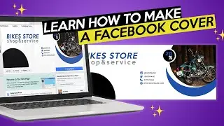 How to make a FACEBOOK COVER in Photoshop tutorial