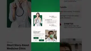 landing page UI design tutorial I Figma (Health Care Landing page)