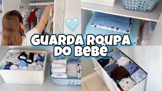 ORGANIZAÇÃO GUARDA ROUPA  DO BEBÊ | ARRUMANDO TUDO