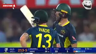 INDIA vs AUSTRALIA 2023 T20I Series 3rd T20I Match | Glenn Maxwell @cric.io