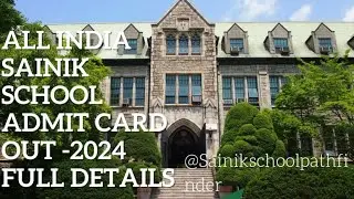 AISSEE-2024 Admit Card out Full details #rimc #sainikschool #rms #exampreparation #youtuber #viral