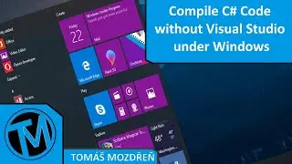 Compile C# Code without Visual Studio under Windows