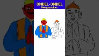ONDEL-ONDEL MENGUCAPKAN SELAMAT DATANG BULAN RAMADHAN 
